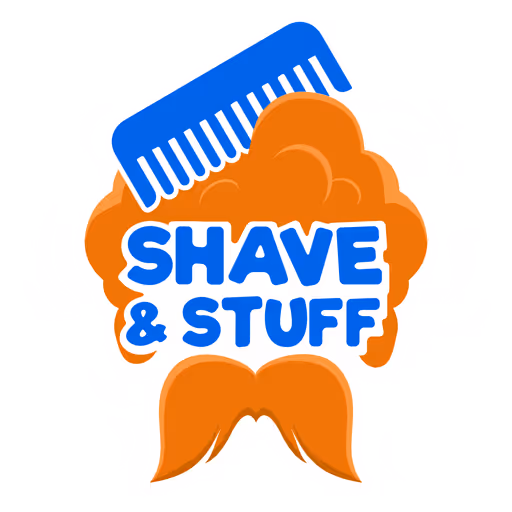 Shave and Stuff Logo mustache and comb
