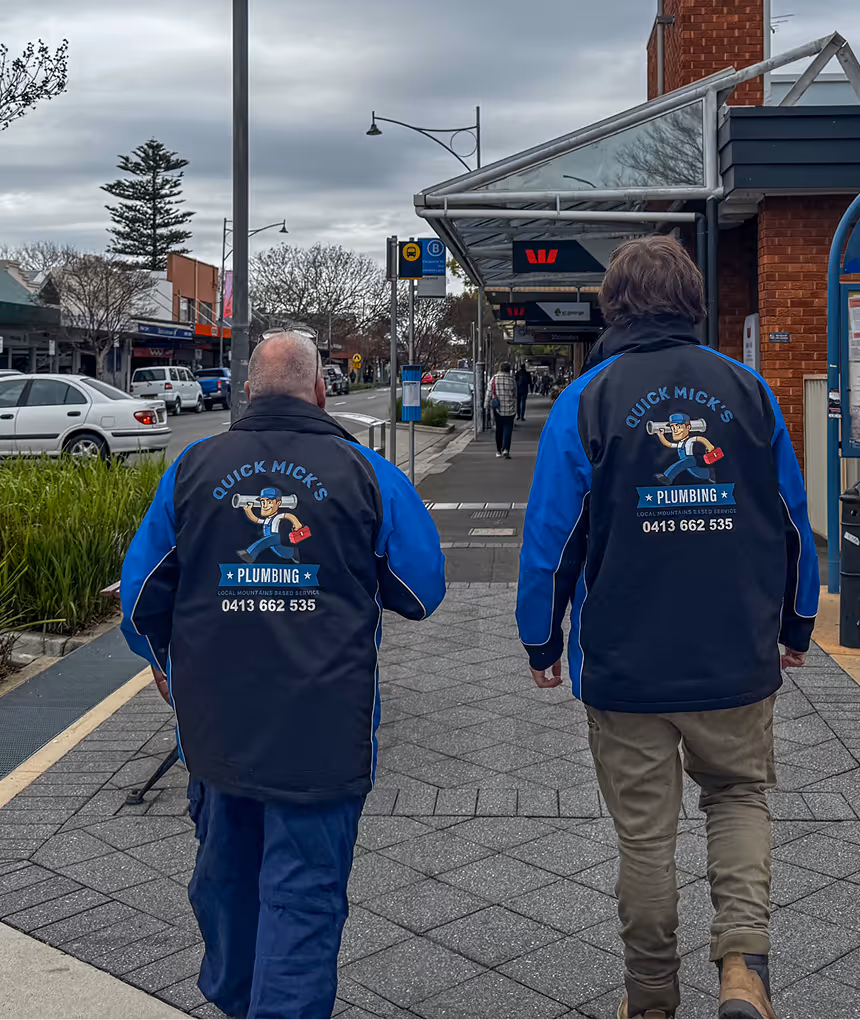 Local plumber in Springwood NSW from Quick Mick’s Plumbing providing friendly, reliable home plumbing service.
