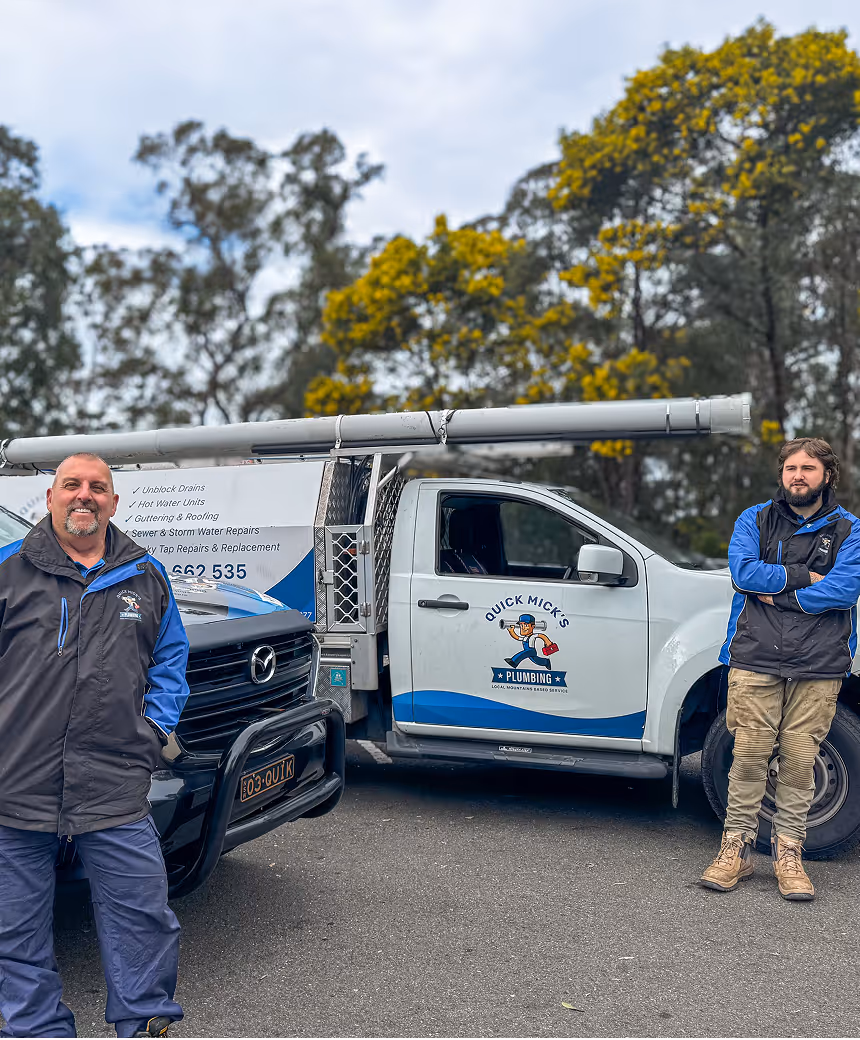Experienced plumber in Cranebrook from Quick Mick’s Plumbing providing local home plumbing service.