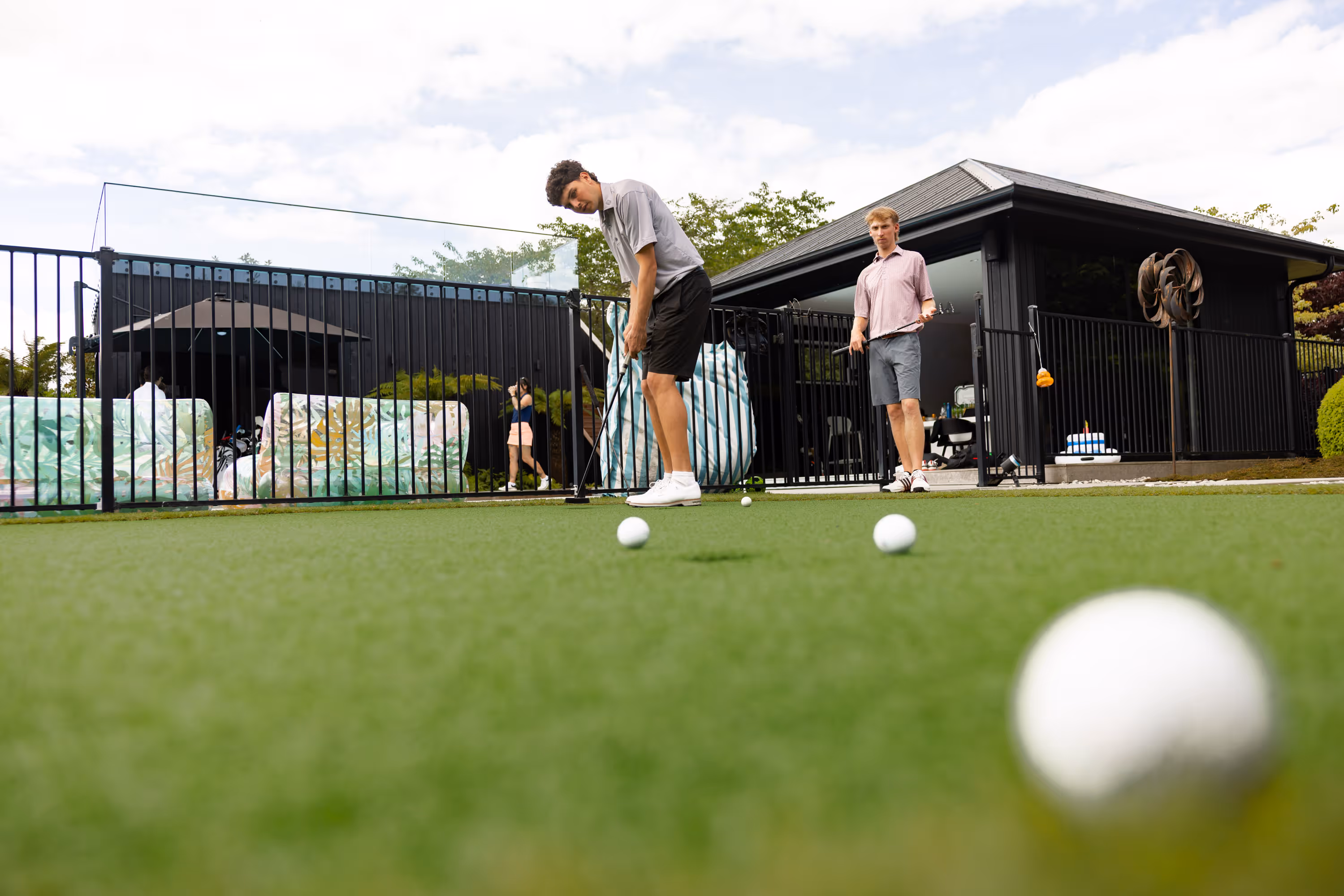 Access Swing Studios’ proven simulator systems and warranties.