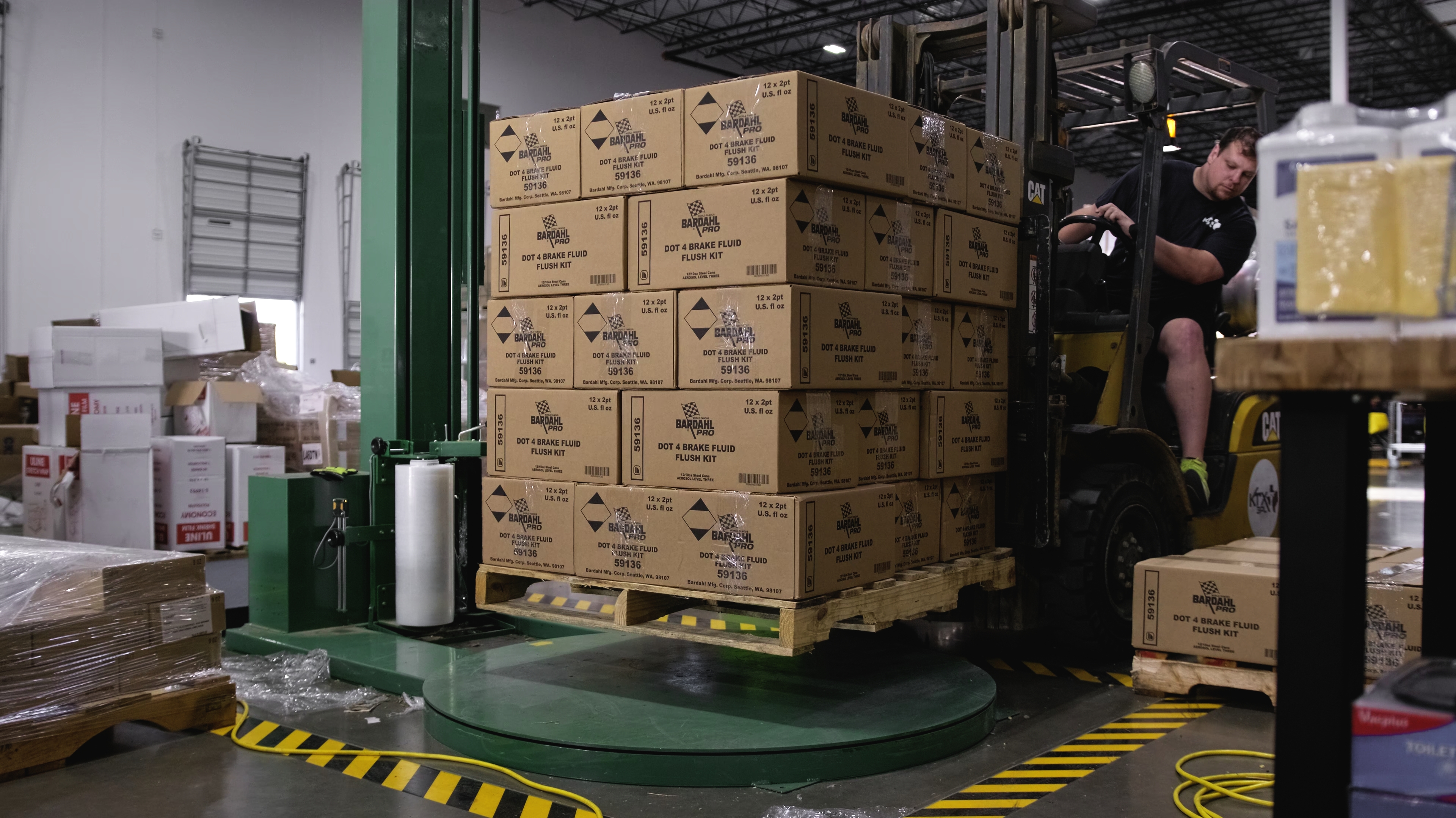 KTX 3PL warehouse floor — local Dallas fulfillment operations
