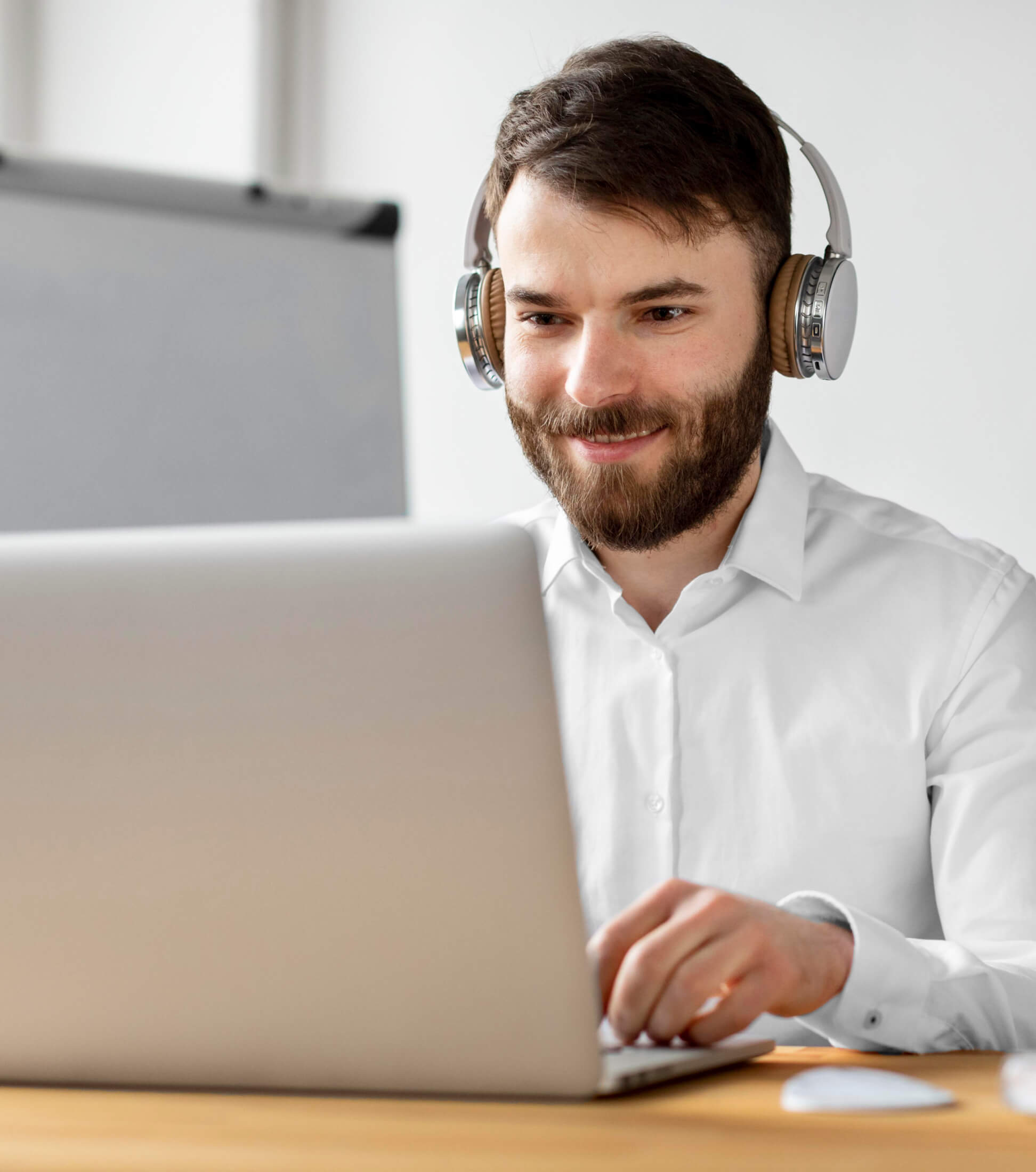 Hero Image - Man Working With Laptop