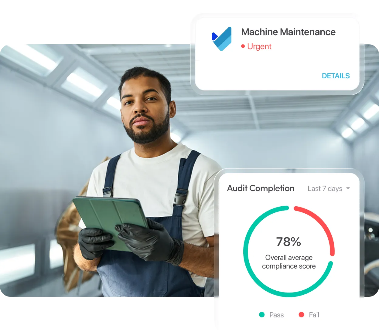monitorQA instant alerts for car wash equipment maintenance and compliance scores
