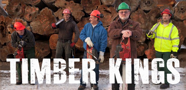 Timber Kings: the log home crew with their chainsaws