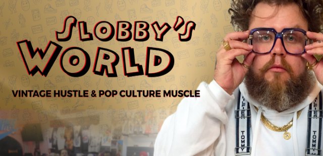 Slobby’s World: Slobby Robby adjusting his glasses