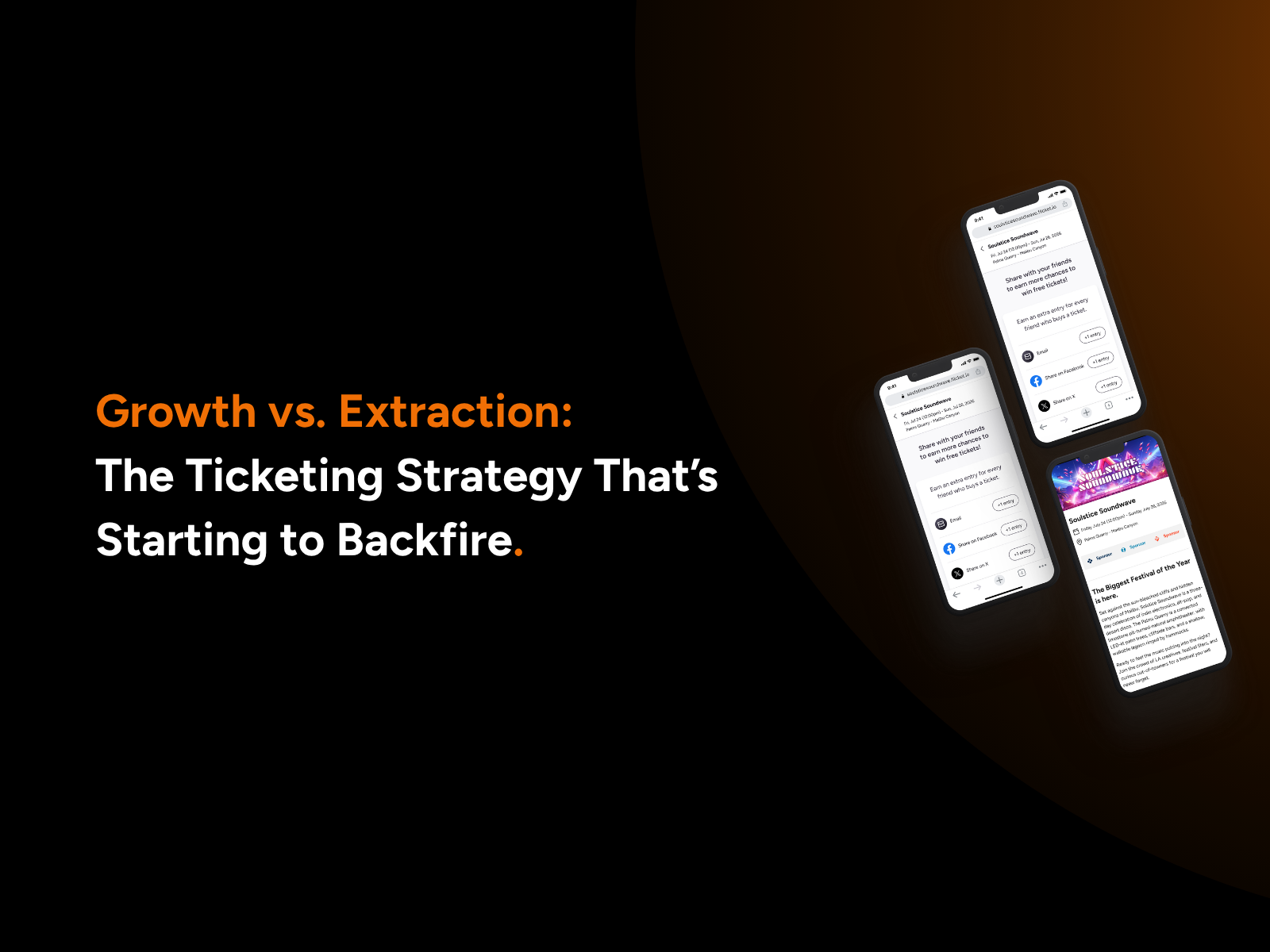Growth vs Extraction: The Ticketing Strategy That’s Starting to Backfire