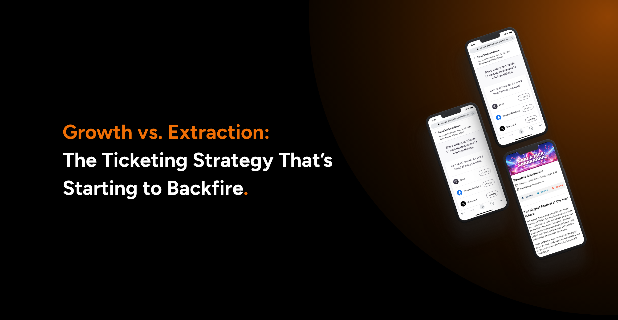 Growth vs Extraction: The Ticketing Strategy That’s Starting to Backfire