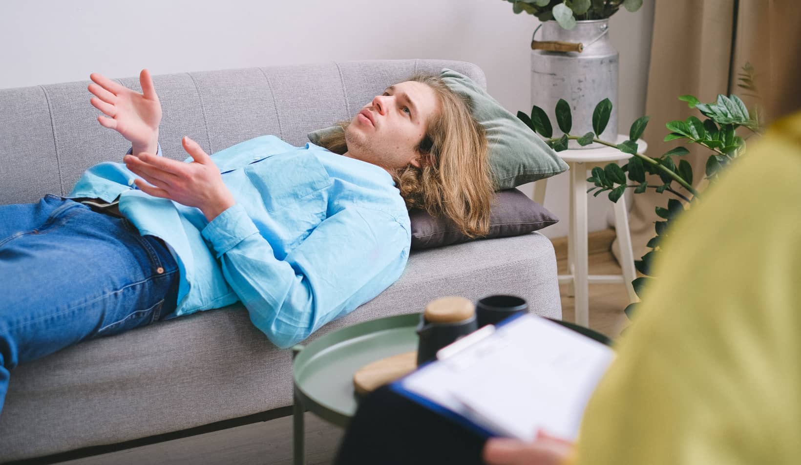 Worries Or Tension Figure And Caption - Therapist X Webflow Template