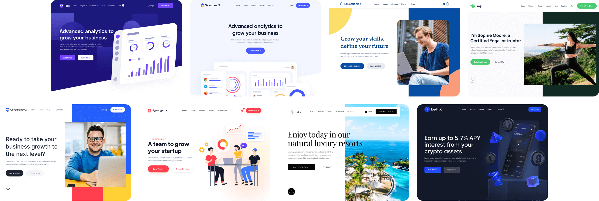 Therapist X - Brix Templates Banner - Therapy Webflow Template
