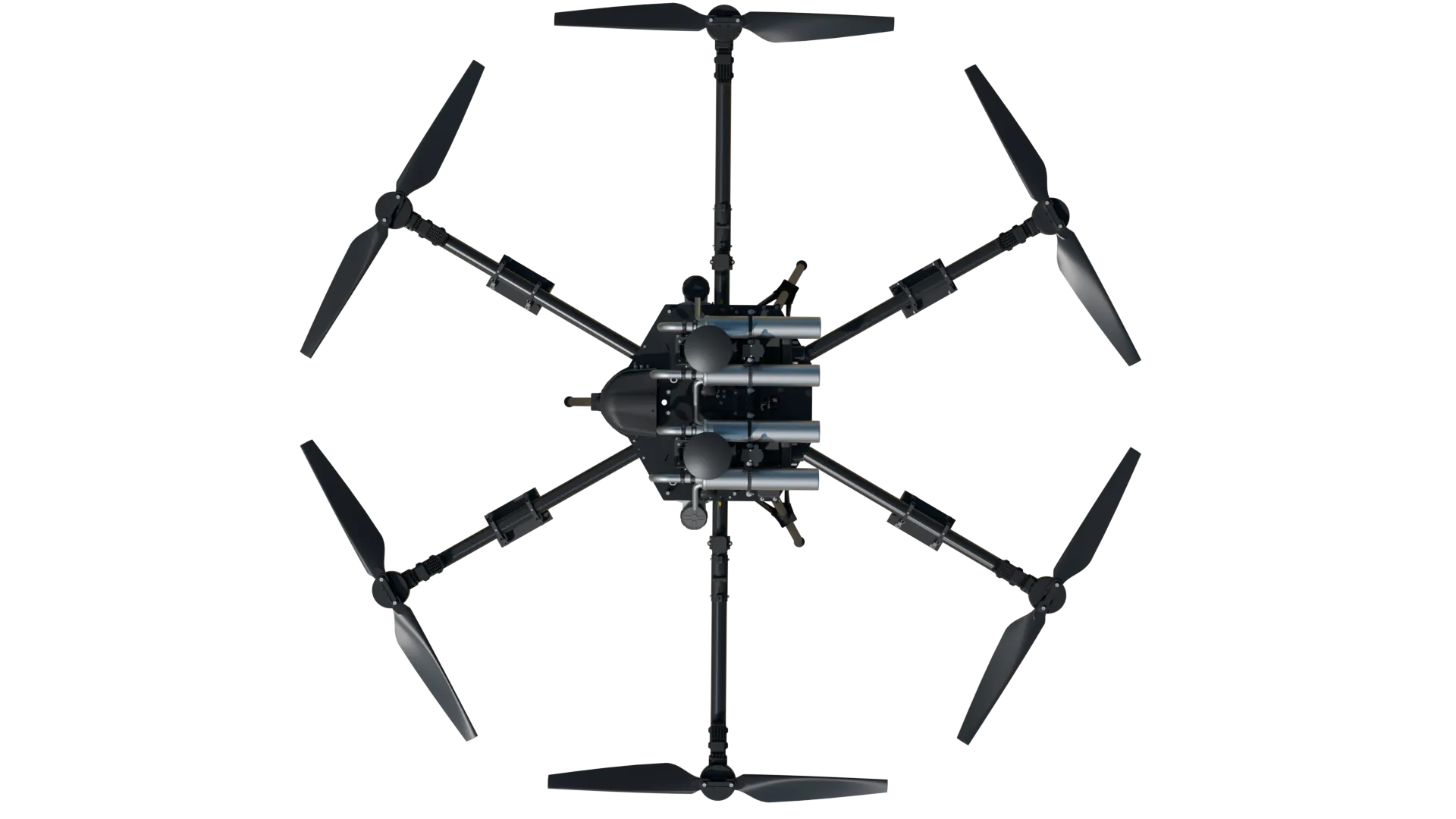 the HD-606 drone from hecto drone seen from above