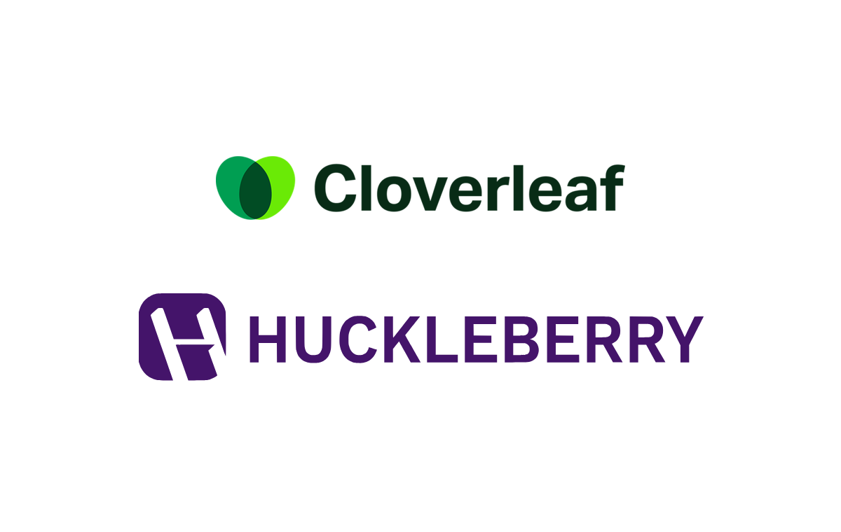 Cloverleaf and Huckleberry logos