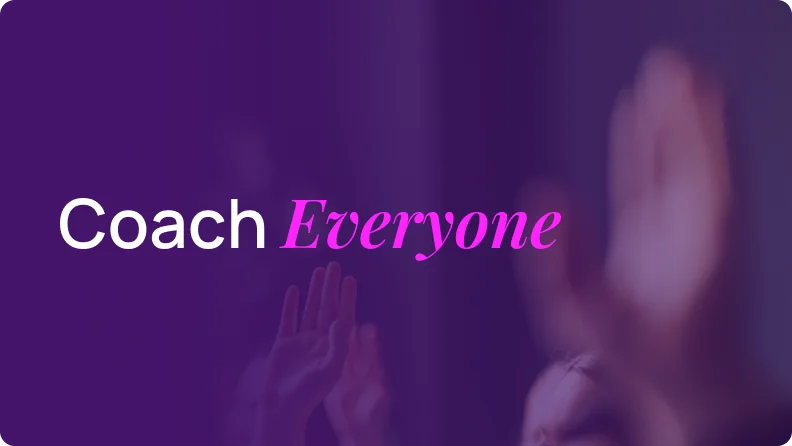 Executive coaching, for everyone