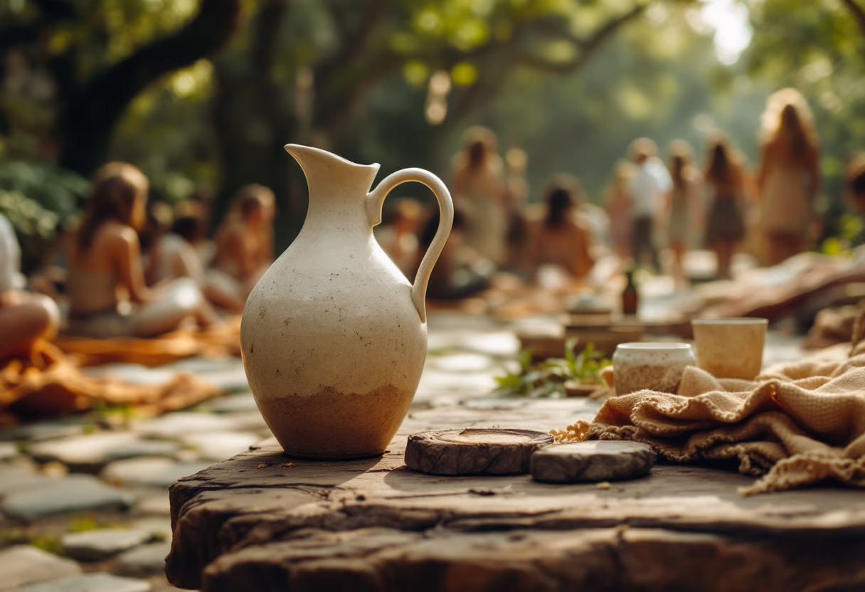 image of a music festival from the 1970s