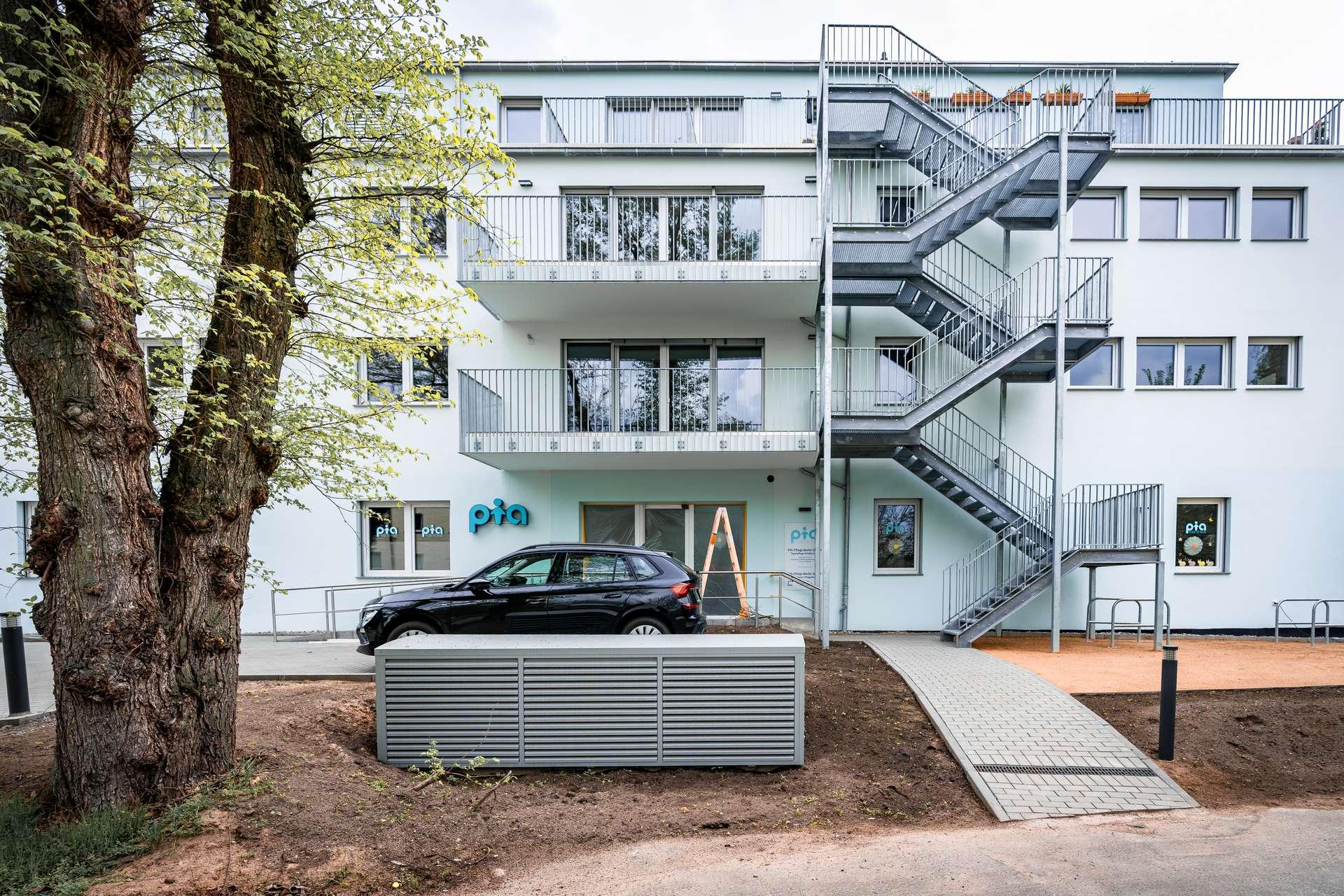Gebäude Rückansicht 