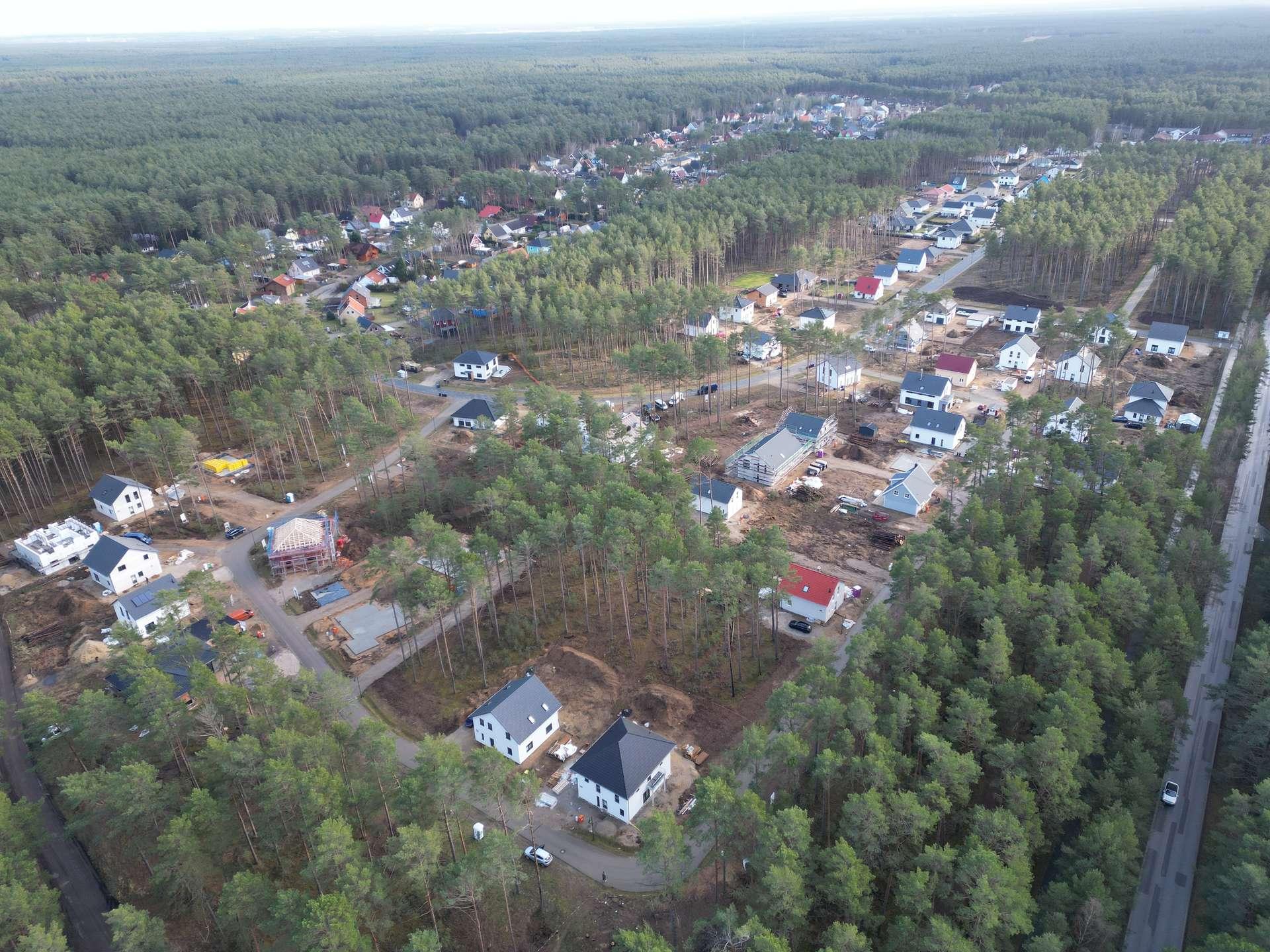 Luftbild Borkwalde 