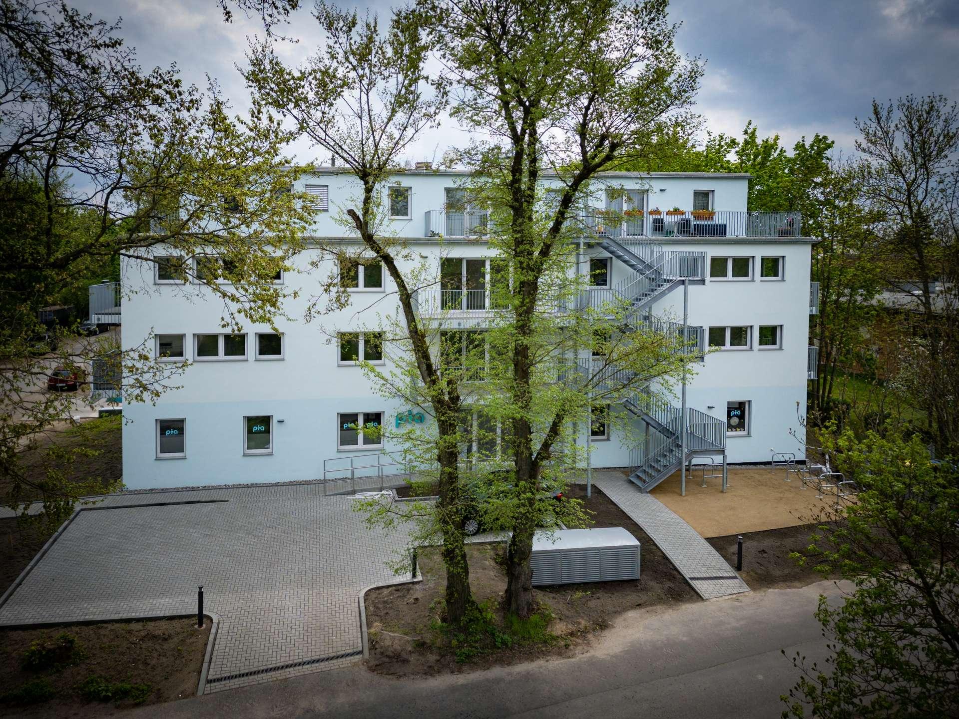 Gebäude Rückansicht