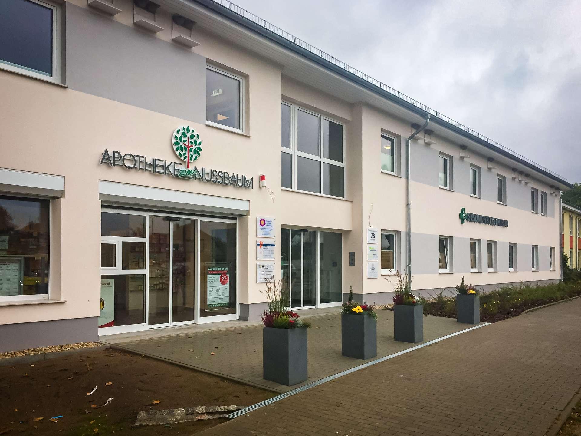 Gesundheitszentrum Eingang