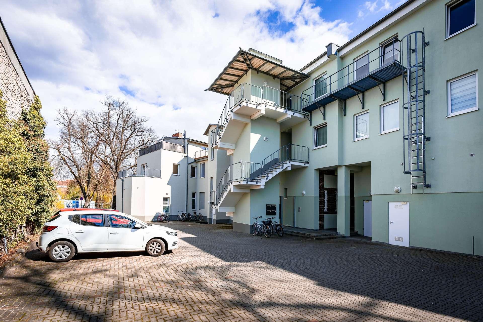 Gepflegter Innenhof