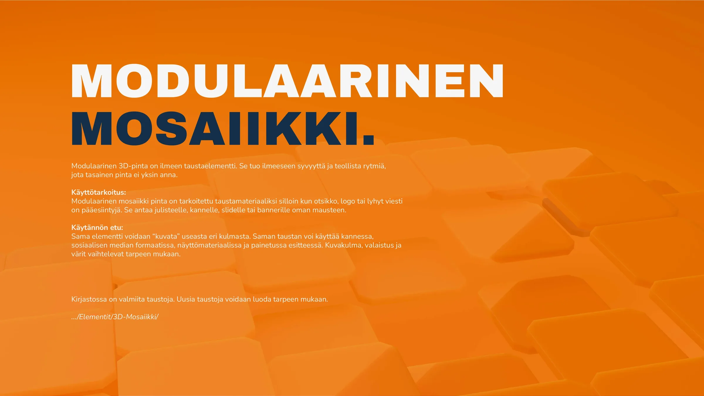 Modulaarinen mosaiikki
