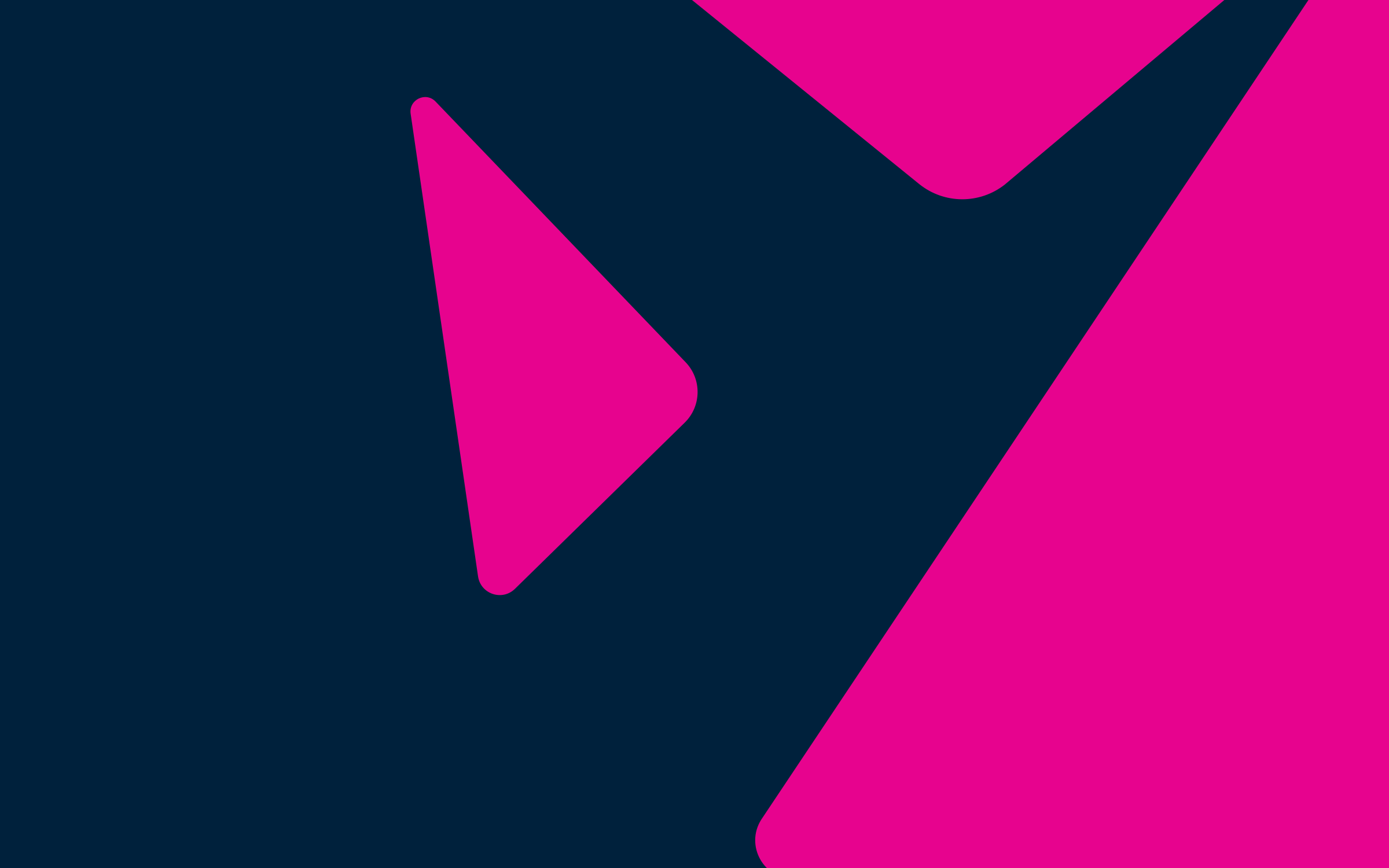 Kanta-Hämeen Yritysportfolion Y-symboli pinkkinä tummansinisellä