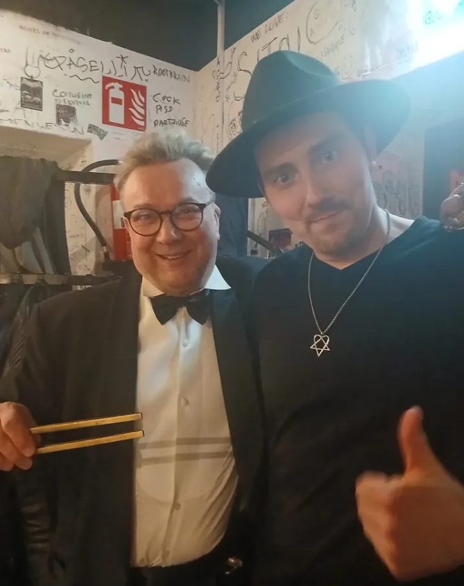 Taikuri Antti Kalliokoski ja Simo Aalto