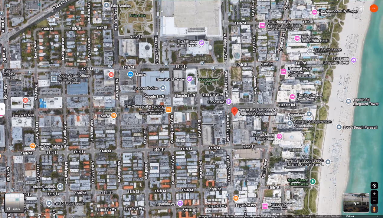 Google Map Screenshot