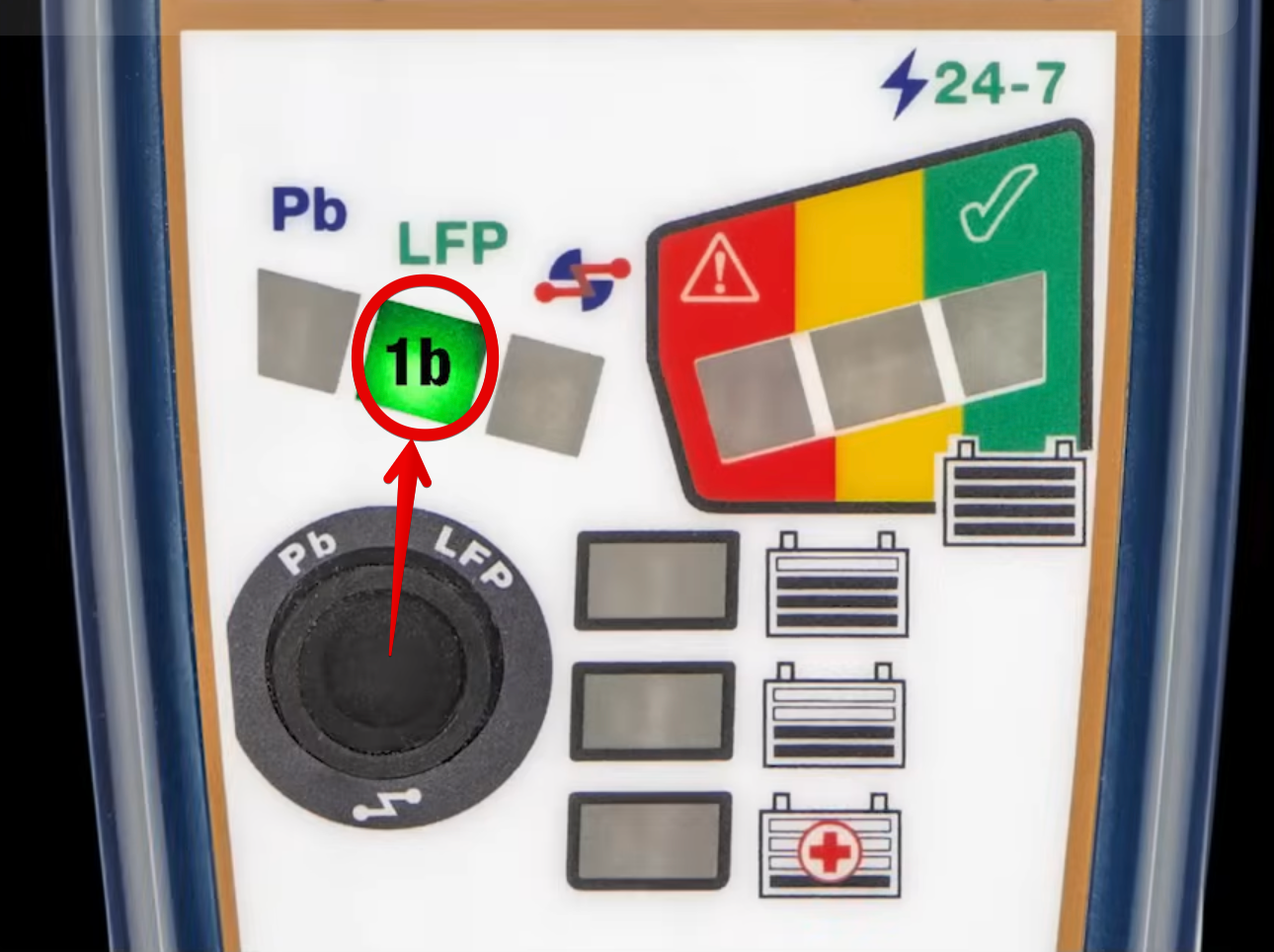 Sạc bình Lithium (LFP)