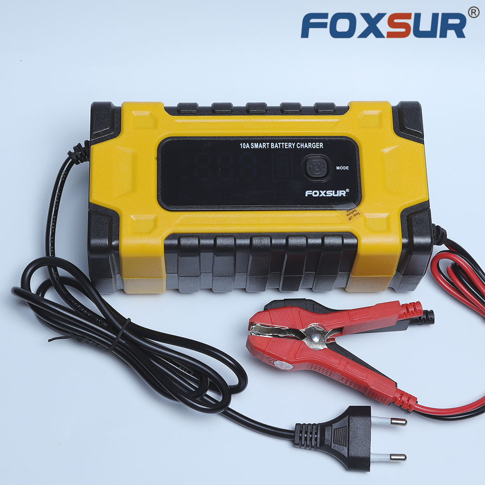 Sạc Bình Ắc Quy Foxsur 10A 12V-24V Tự Ngắt - Hàng Nội Đại Nhật ...