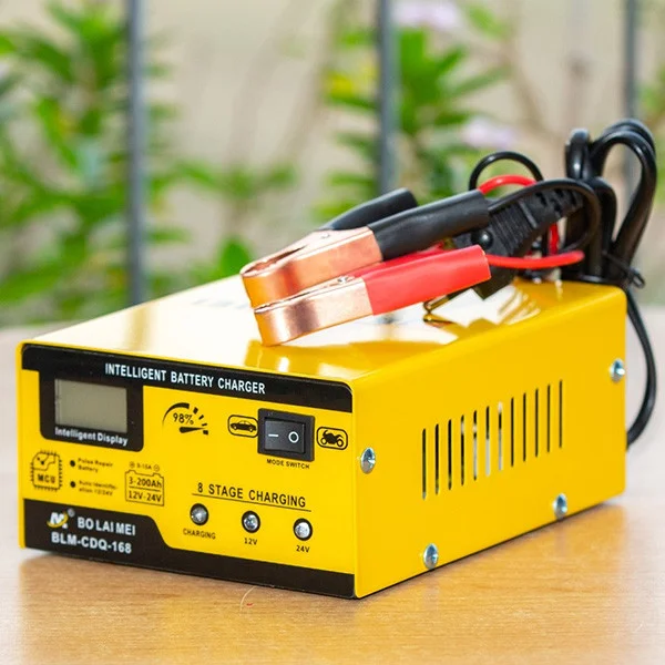 Sạc Bình Ắc Quy Bolaimei 12V-24V 200Ah