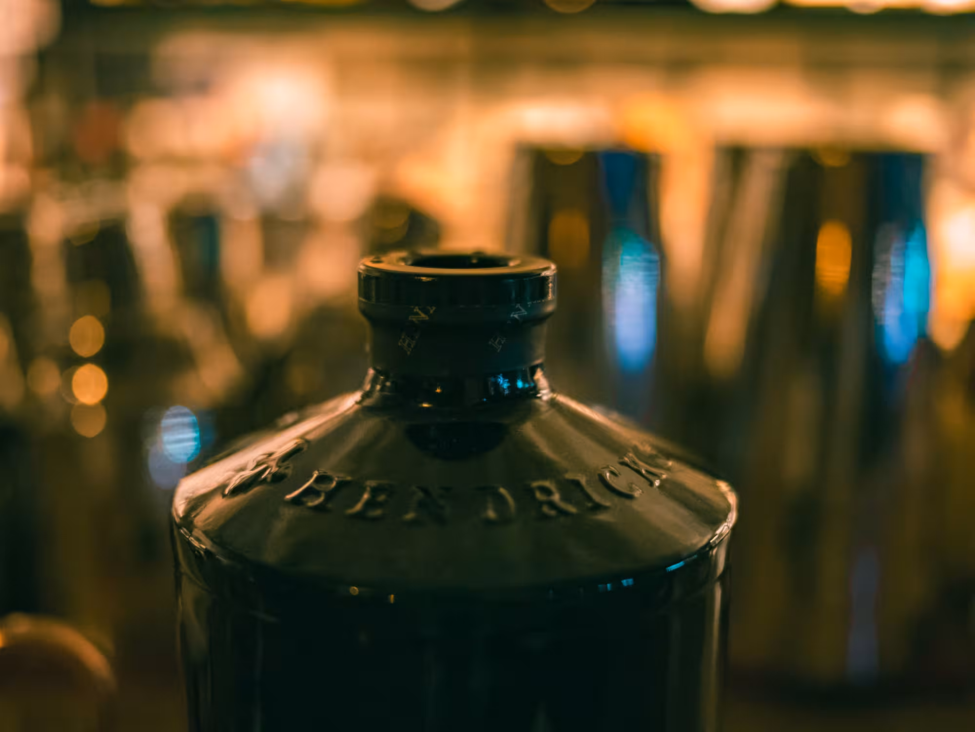 Photographie de bouteilles en verre