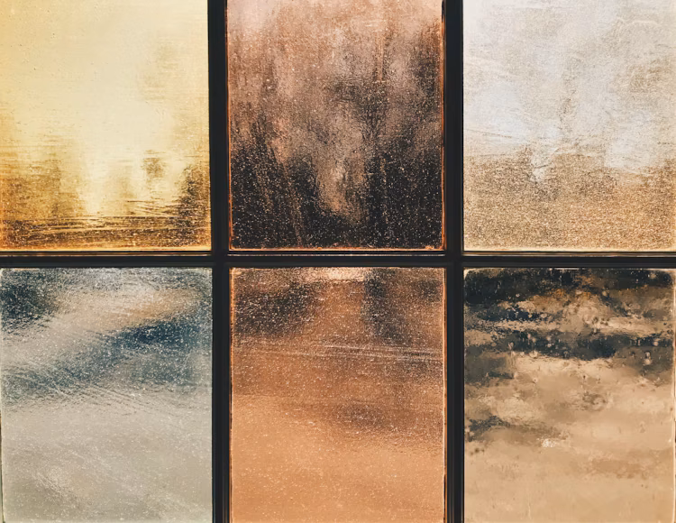 Image de diverses vitres en verre
