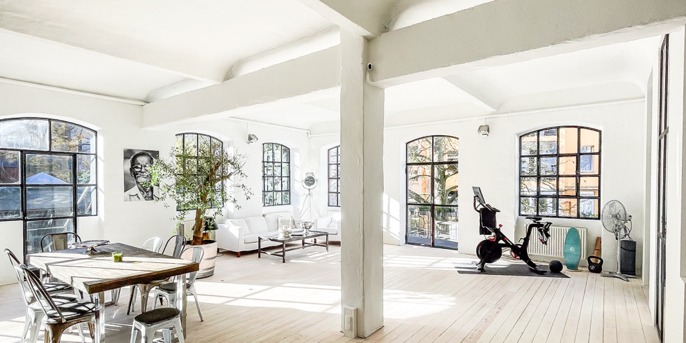 Heller Raum in einer unserer Locations