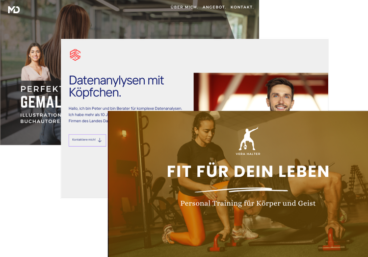 Authentische Webseiten Referenzen Stefan Amport