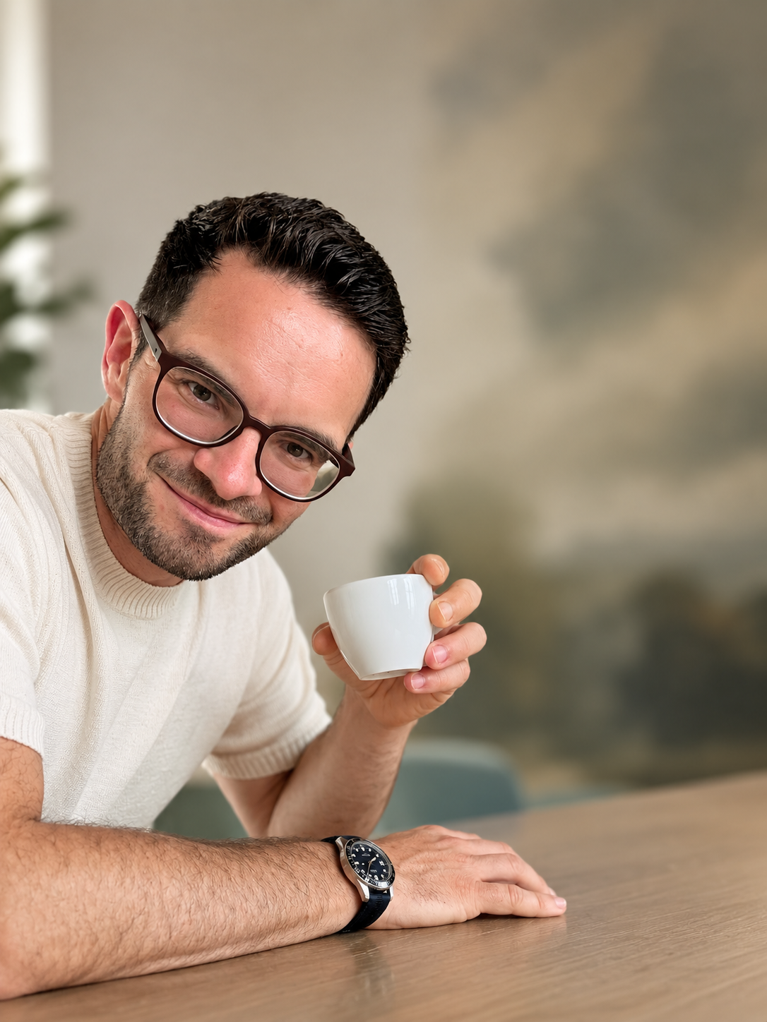 Kaffee mit Stefan