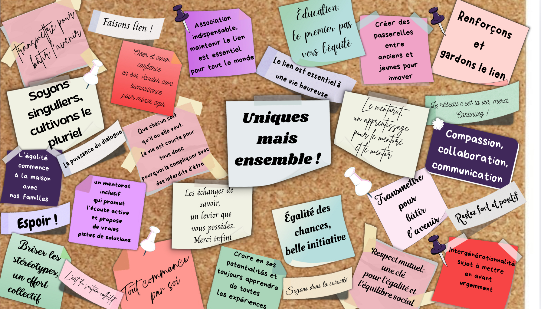 Des mots pour relier les voix: La Puissance du Lien au Festival UNIQUES