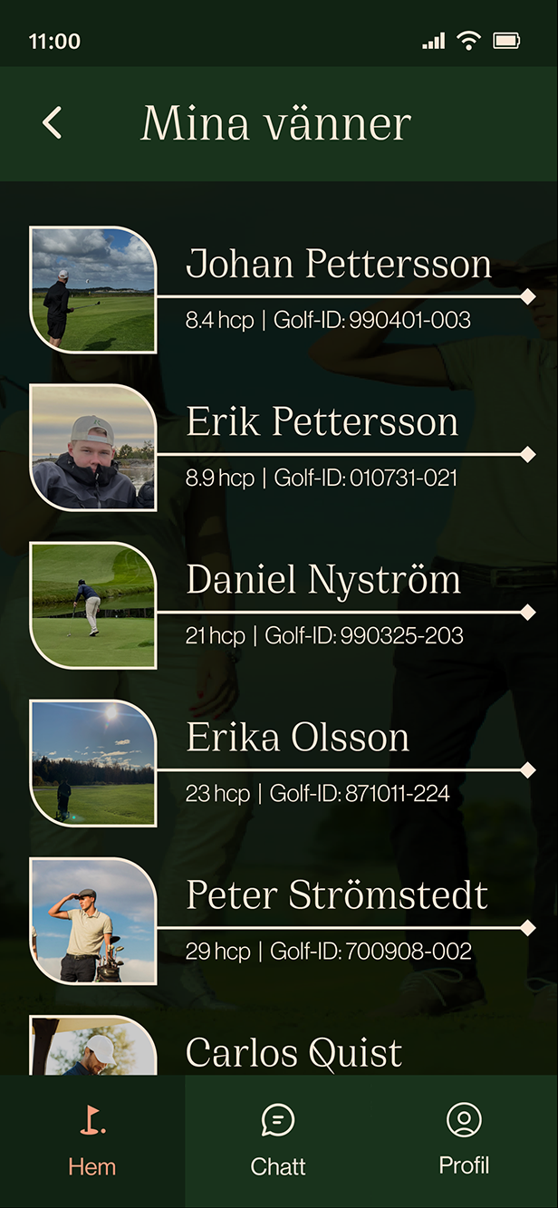 Image of a screenshot from the app