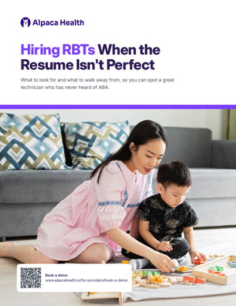 Cover of Hiring RBTs When the Resume Isn't Perfect