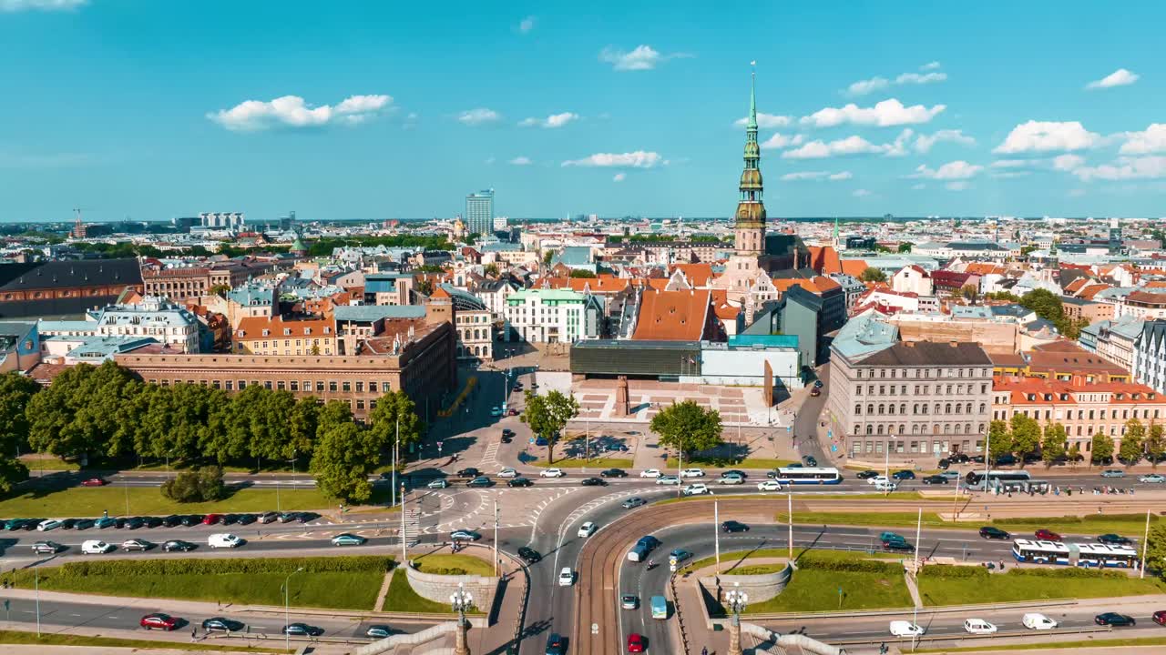 Riga, Lettland – Blick über die Altstadt