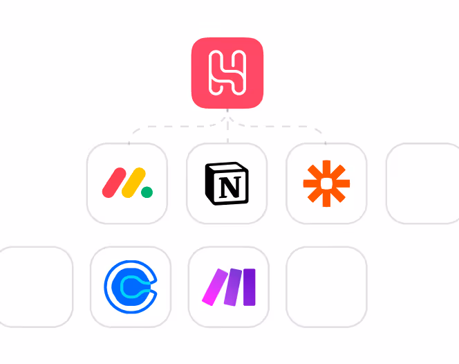 A group of different colored icons on a white background.