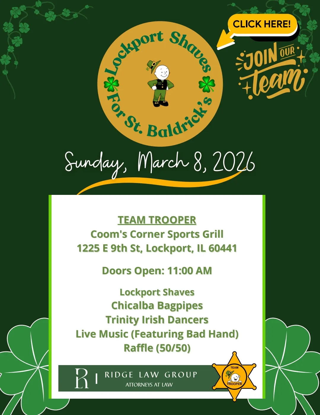 Team Trooper St Baldricks