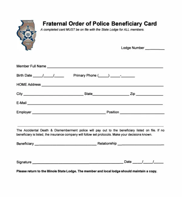 IL Membership Card