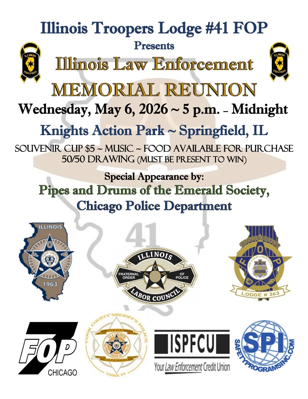 2026 Troopers Memorial Reunion Party