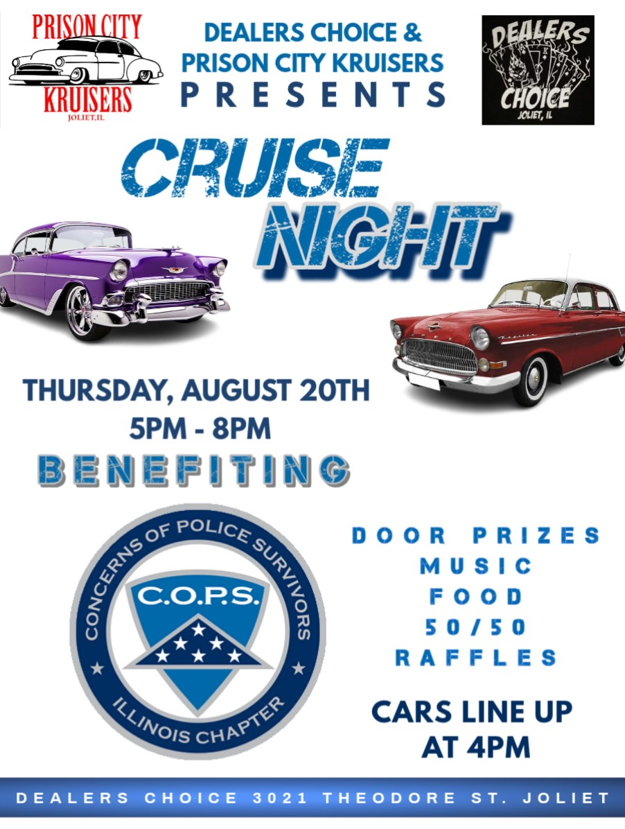 Cruise Night Benefiting Illinois C.O.P.S.