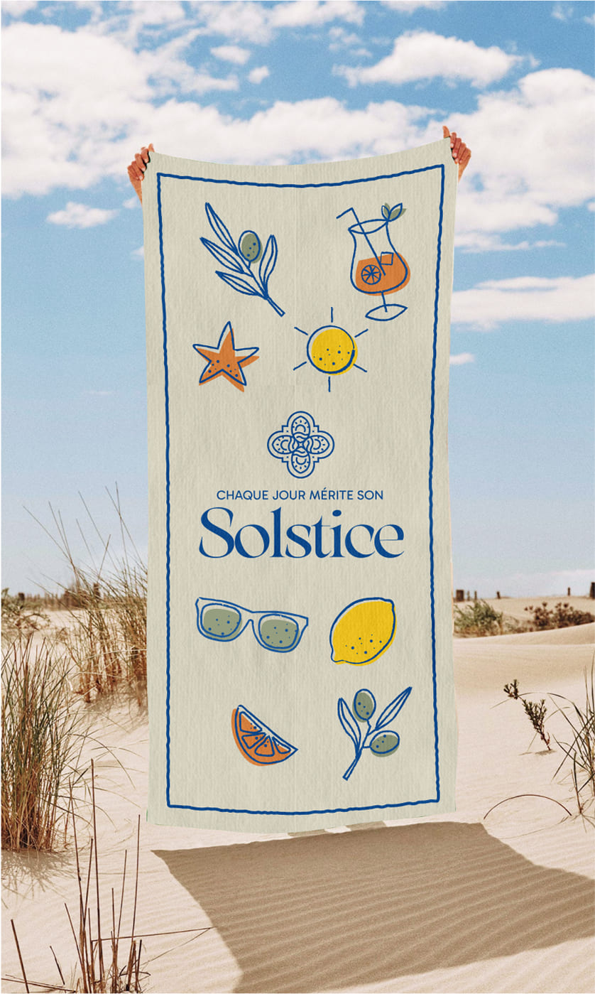 Serviette Solstice 1