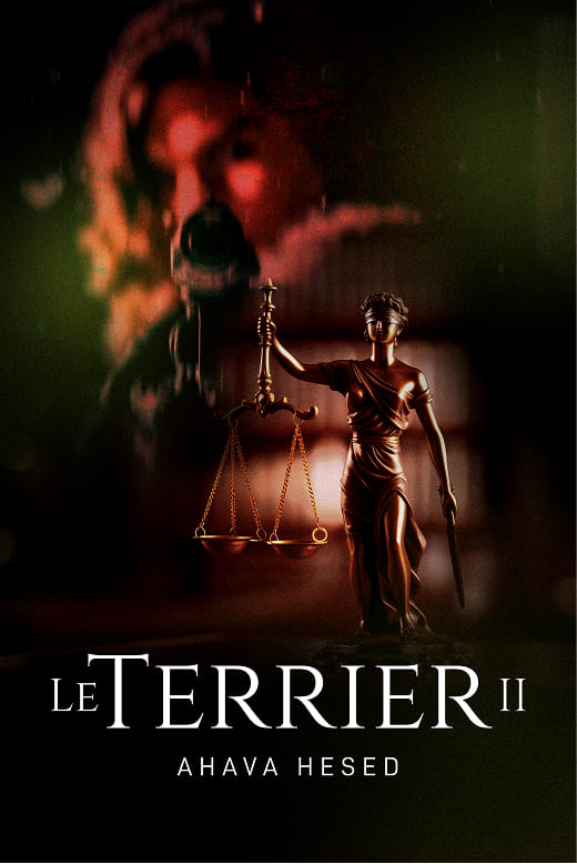 Mockup de la couverture du tome 1 "Le Terrier" de Ahava Hesed.