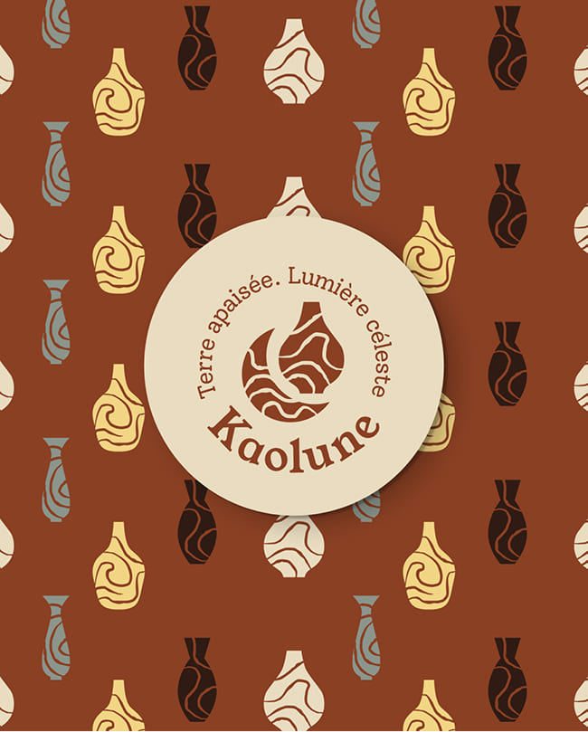 logo 3 Kaolune sticker rond