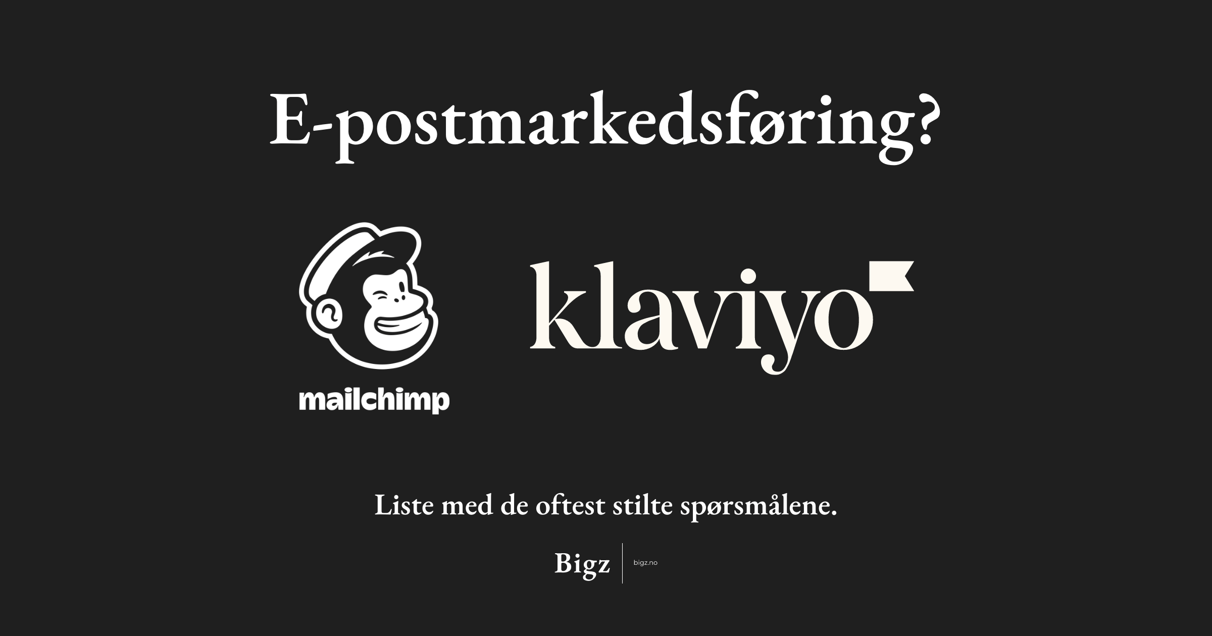 E-post-markedsføring? Liste med de oftest stilte spørsmålene.