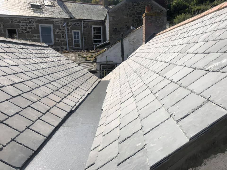 Slate roofing, Cornwall
