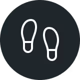 GovEVA GHG Accounting and ESG Metric Tracker icon – weighing scale symbol representing carbon footprint measurement and climate impact reporting.