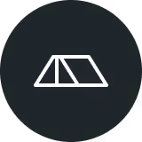 GovEVA Value Chain Disclosure Management icon – tent symbol representing Scope 3 emissions tracking and ESG supply chain collaboration."